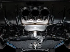 Touring Edition Exhaust for FL5 Civic Type R - Triple Diamond Black Tips image 12