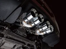 Track Edition Axleback Exhaust for '09-'13 C6 Chevrolet Corvette 6.2L - 4.5" Chrome Silver Tips image 6