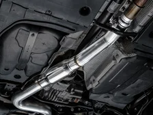 Touring Edition Exhaust for Audi 8Y S3 - 4.5" Chrome Silver Tips image 12