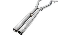 Track Edition Exhaust for 17+ Charger 5.7 - Chrome Silver Tips image 4