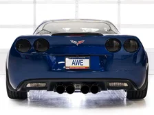 Track Edition Axleback Exhaust for C6 Chevrolet Corvette Z06/ZR1 - 4.5” Diamond Black Tips image 9