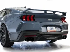 Track Edition Exhaust for S650 Ford Mustang GT Fastback - Quad Diamond Black Tips image 11