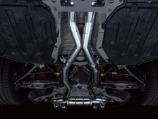 SwitchPath Catback Exhaust for BMW G8X M3/M4 - 4.5" Chrome Silver Tips image 8