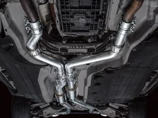 Touring Edition Exhaust for Ford Explorer ST - Chrome Silver Tips image 19