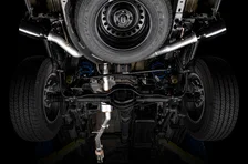 Tread Edition Catback Dual Exhaust for Jeep JT 3.6L - Diamond Black Tips image 10
