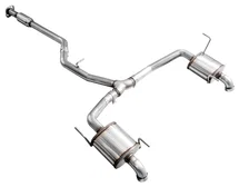 0FG Exhaust for Subaru Outback 2.4T - Dual BashGuards image 2