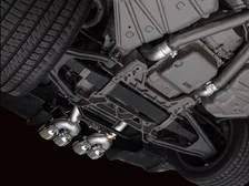 Track Edition Axleback Exhaust for '09-'13 C6 Chevrolet Corvette 6.2L - 4.5" Chrome Silver Tips image 9