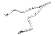 Track Edition Exhaust for 15+ Challenger 6.4 / 6.2 SC - Stock Tips image 1