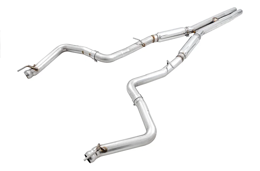 Track Edition Exhaust for 15+ Challenger 6.4 / 6.2 SC - Stock Tips