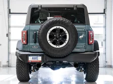 0FG Catback Exhaust for Ford Bronco with BashGuard™ - Dual 4.5" Diamond Black Tips image 6