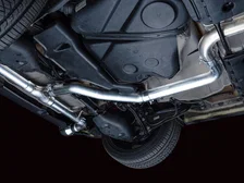 Track Edition Exhaust for VW MK8 GTI - Chrome Silver Tips image 12