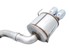 Touring Edition Catback Exhaust for VB Subaru WRX - 4" Chrome Silver Tips image 5