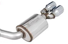 Touring Edition Exhaust for 15+ Challenger 6.4 / 6.2 SC - Chrome Silver Quad Tips image 3