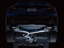 Touring Edition Catback Exhaust for VB Subaru WRX - 4" Diamond Black Tips image 13