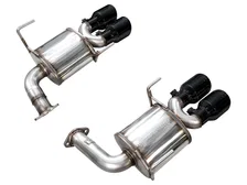 Touring Edition Axleback Exhaust for VB Subaru WRX - 4" Diamond Black Tips image 3