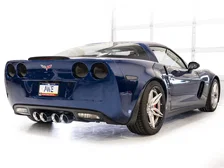 Touring Edition Axleback Exhaust for C6 Chevrolet Corvette Z06/ZR1 - 4.5” Chrome Silver Tips image 8