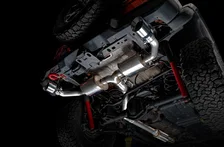 Tread Edition Axleback Dual Exhaust for Jeep JL/JLU 3.6L/2.0T - Chrome Silver Tips image 9