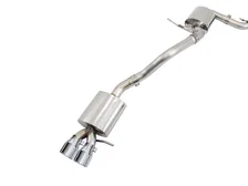 Touring Edition Exhaust for MK6 Jetta 1.4T - Chrome Silver Tips image 1