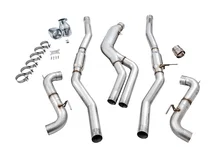 Resonated Track Edition Exhaust for A90 Supra - 5" Chrome Silver Tips for Toyota GR Supra image 5