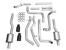 0FG Catback Exhaust for 2025+ RAM 1500 3.0TT Rebel - 5” Diamond Black Tips image 3