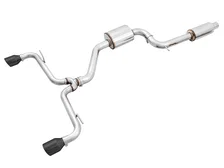 Touring Edition Exhaust for VW MK7.5 GTI - Diamond Black Tips image 1