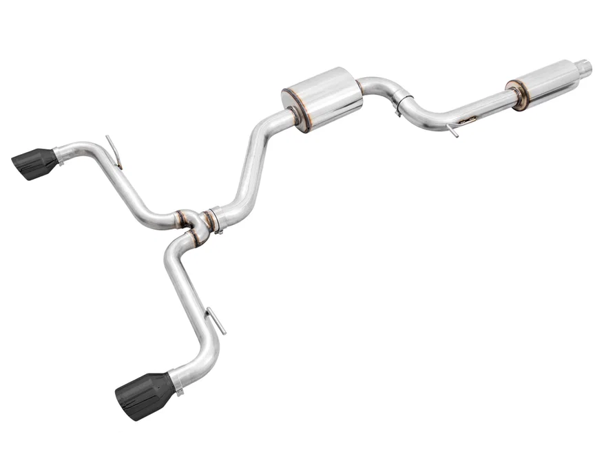 Touring Edition Exhaust for VW MK7.5 GTI - Diamond Black Tips