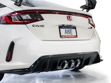 Touring Edition Exhaust for FL5 Civic Type R - Triple Chrome Silver Tips image 29
