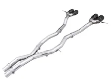 Track Edition Catback Exhaust for BMW G8X M3/M4 - 4.5" Diamond Black Tips image 2