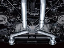 Track Edition Exhaust for Nissan Z - Chrome Silver Tips image 17