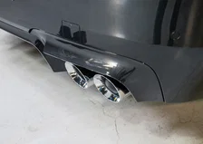 Touring Edition Axleback Exhaust for BMW F10 M5 - 4" Chrome Silver Tips image 3