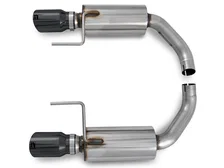 Touring Edition Axleback Exhaust for S550 Mustang EcoBoost - Diamond Black Tips image 3