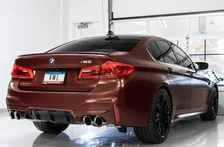 SwitchPath™ Catback Exhaust for BMW F90 M5 - 4" Diamond Black Tips image 3