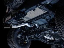 0FG Catback Exhaust for Ford Bronco with BashGuard™ - Single 5" Diamond Black Tip image 8