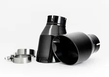 Touring Edition Exhaust for Audi C7.5 A6 3.0T - Quad Outlet, Diamond Black Tips image 4