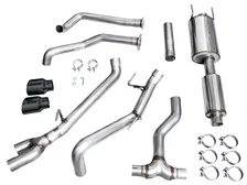 0FG Exhaust for 3rd Gen Toyota Tundra - Dual Diamond Black Tips image 6