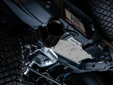0FG Catback Exhaust for Ford Bronco with BashGuard™ - Single 5" Diamond Black Tip image 10