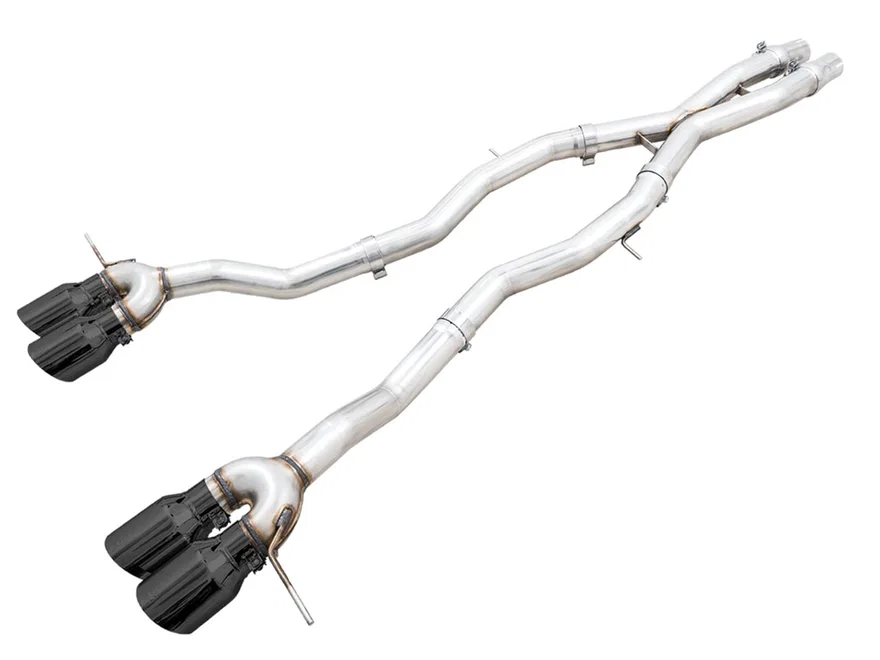 Track Edition Catback Exhaust for BMW G8X M3/M4 - 4.5" Diamond Black Tips