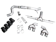 Track Edition Exhaust for Volkswagen MK8 Golf R - Diamond Black Tips image 6