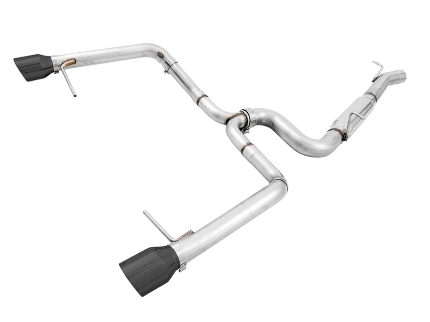Track Edition Exhaust for VW Golf Alltrack / Sportwagen 4Motion - Diamond Black Tips