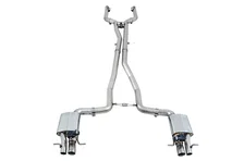 SwitchPath™ Exhaust System for '15-'18 Mercedes-Benz W205 AMG C63/S Coupe - Non-Dynamic Performance Exhaust cars (no tips) image 1