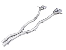 Track Edition Catback Exhaust for BMW G8X M3/M4 - 4.5" Chrome Silver Tips image 2