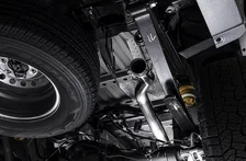 0FG Exhaust with BashGuard for Ford Ranger - Dual Chrome Silver Tips image 7