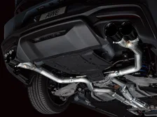 Track Edition Exhaust for S650 Ford Mustang GT Fastback - Quad Diamond Black Tips image 14