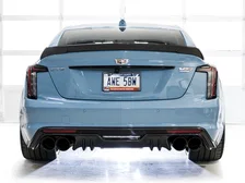 SwitchPath™ Exhaust for Cadillac CT5-V Blackwing - 4.5" Diamond Black Tips image 16