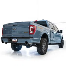 0FG Non-Resonated Catback for '21+ Ford F-150 (With Bumper Cutouts) - 5" Diamond Black Tips image 15