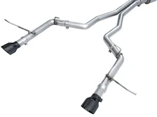 Track Edition Exhaust for Dodge Durango 3.6 / 5.7 - Diamond Black Tips image 2