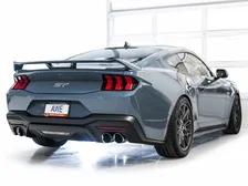 SwitchPath™ Exhaust for S650 Ford Mustang GT Fastback - Quad Chrome Silver Tips image 12