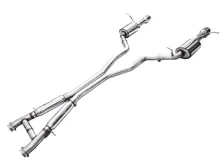 Touring Edition Exhaust for Dodge Durango 6.4 / 6.2 SC - Chrome Silver Tips image 2