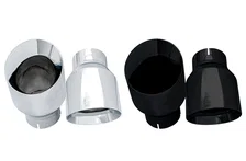 Tread Edition Axleback Dual Exhaust for Jeep JL/JLU 3.6L/2.0T - Chrome Silver Tips image 2