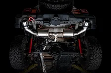 Tread Edition Axleback Dual Exhaust for Jeep JL/JLU 3.6L/2.0T - Chrome Silver Tips image 8
